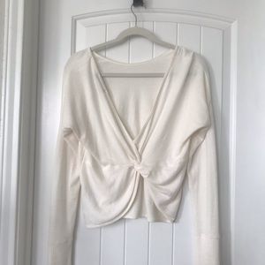 NWOT Abercrombie Cross Back Sweater